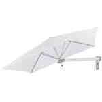 Paraflex Wall mounted umbrella | Square 1.9 m | Natural | Classic Arm