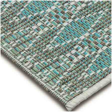 Venkovní koberec HARLEQUIN zelený detail
