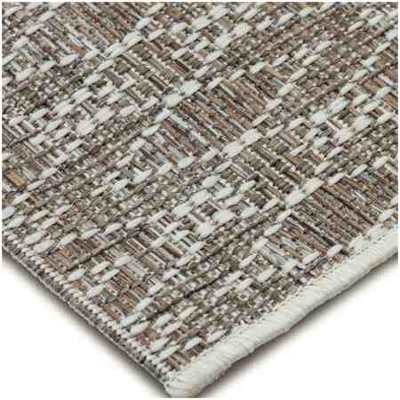 Venkovní koberec HARLEQUIN hnědý detail